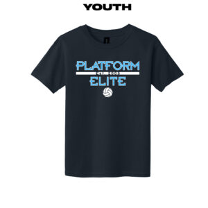 Platform Elite VB Gildan YOUTH Softstyle T-Shirt – Navy