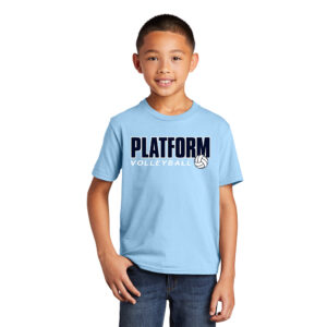 Platform Elite VB Youth Fan Favorite Short Sleeve Tee-Light Blue