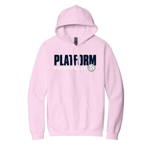 Platform Elite VB Gildan Softstyle Pullover Hooded Sweatshirt Unisex-Light Pink