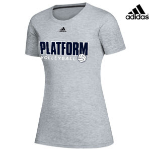 Platform Elite VB adidas Women’s Creator Short Sleeve Tee-Medium Grey Heathered