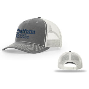 Platform Elite VB Richardson  Hawthorne Trucker  Mesh Back Adjustable back cap-Rhino/Light Grey