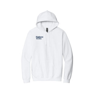 Platform Elite VB Gildan Softstyle Pullover Hooded Sweatshirt Unisex-White