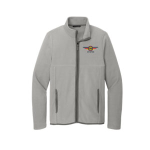 PNB Aviation Club Port Authority Connection Fleece Jacket Men-Gusty Grey