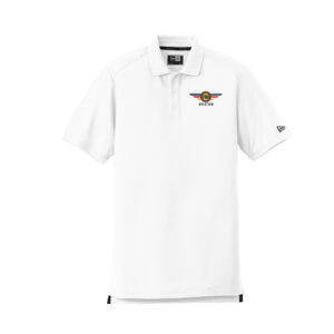 PNB Aviation Club New Era Venue Men Home Plate Polo-White