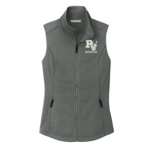 PV Orchestra  Port Authority Ladies Collective Smooth Fleece Vest-Graphite