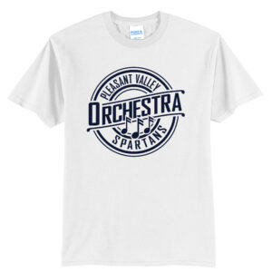 PV Orchestra  Unisex Short Sleeve Tee-White