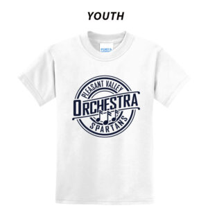 PV Orchestra Youth Short Sleeve Tee-White