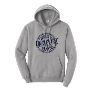 PV Orchestra Unisex Fleece Hooded Sweatshirt-Athletic Heather