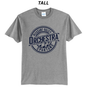 PV Orchestra Tall Short Sleeve Tee-Grey