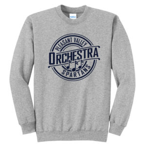 PV Orchestra Unisex Fleece Crewneck Sweatshirt-Athletic Heather