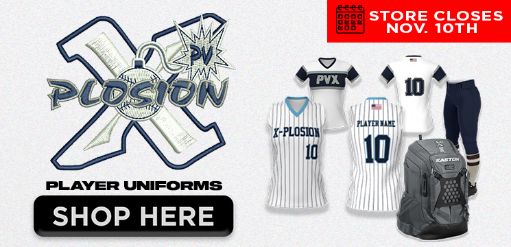 Read more about the article PV X PLOSION SOFTBALL TEAM UNIFORMS 2024