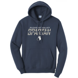 PV Spartan Bowling Unisex Basic Hooded Sweatshirt-Navy