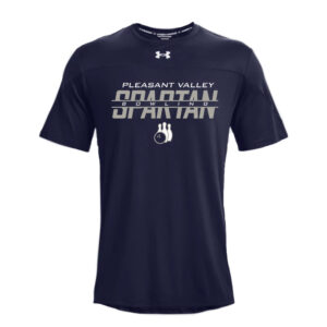 PV Spartan Bowling Under Armour Knockout Team Short sleeve performance T- NAVY