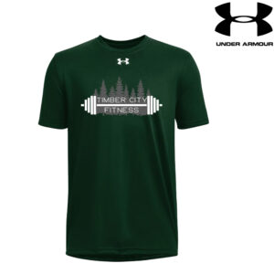 Timber City Fitness Under Armour short sleeve Men’s Team Tech Tee-Forest