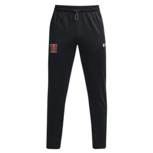 Union Strength TALL Under Armour tapered Fleece Storm Pants – Black (XLT)