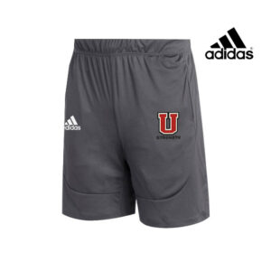 Union Strength Adidas Sideline 21 Knit Shorts with Pockets-Grey