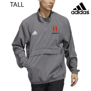 Union Strength TALL Adidas Stadium 1/4 zip woven pullover – Team Grey Four (LT)