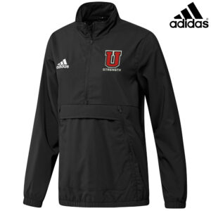 Union Strength Adidas Women’s STADIUM woven longsleeve 1/4 zip-Black