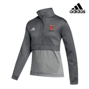 Union Strength Adidas Women’s Team Issue color block 1/4 snap pullover – Grey  Four/Grey