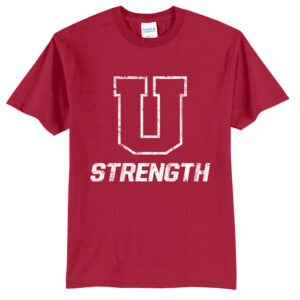 Union Strength Unisex Short Sleeve Tee-Red