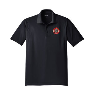 Bett Firefighters Men Sport-Tek Micropique Sport-Wick Polo-Black