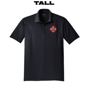 Bett Firefighters Tall Sport-Tek  Micropique Sport-Wick Polo-Black