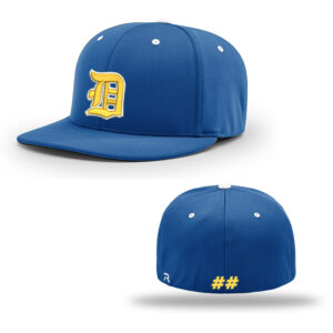 Durant Gold Team Richardson ProModel Pulse FlexFit Contrast Color Cap-Royal/White