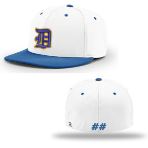 Durant Gold Team Richardson ProModel Pulse FlexFit Cap Combo-White/Royal