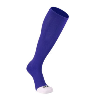 Durant Gold Team TCK ProSport over the calf sock w/white toe-Royal