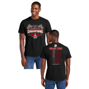 GV FB National Champs Unisex Premium Short Sleeve Tee-Black