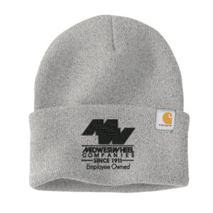 Midwest Wheel Companies Carhartt Acrylic Watch Cap 2.0 beanie stocking cap with cuff-Heather Grey