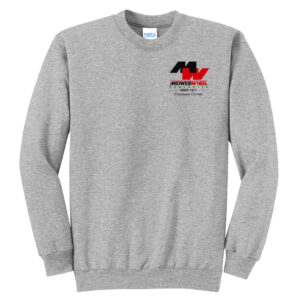 Midwest Wheel Companies Unisex Fleece Crewneck Sweatshirt-Athletic Heather