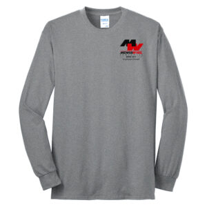 Midwest Wheel Companies Unisex Cotton Long Sleeve Tee-Athletic Heather