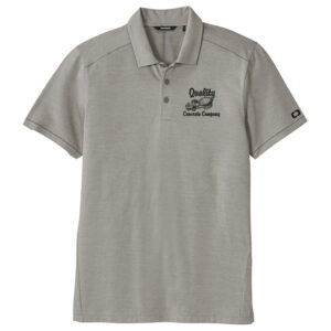 Quality Concrete OGIO Men Code Stretch Polo-Tarmac Grey