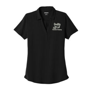 Quality Concrete OGIO Ladies  Limit Polo -Blacktop