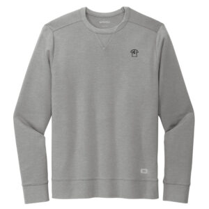 Adcraft Sales OGIO Men Luuma Flex Long Sleeve Crew-Petrol Grey Heather