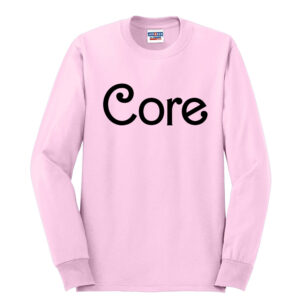 Core Beauty Unisex Long Sleeve Tee-Classic Pink