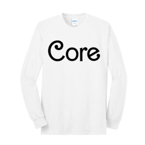 Core Beauty Unisex Long Sleeve Tee-White