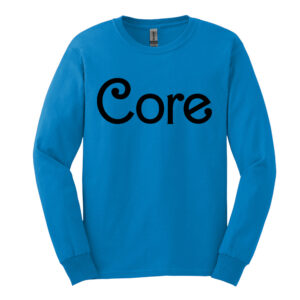 Core Beauty Unisex Long Sleeve Tee-Sapphire