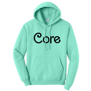 Core Beauty Unisex Fleece Hooded Sweatshirt-True Celadon