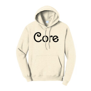 Core Beauty Unisex Fleece Hooded Sweatshirt-oatmeal Heather