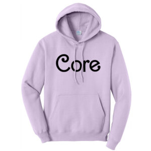 Core Beauty Unisex Fleece Hooded Sweatshirt-Lavender