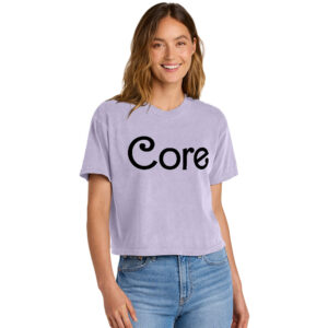 Core Beauty Comfort Colors Women’s Heaveweight Boxy Fit Slightly Cropped T-Shirt-Orchid