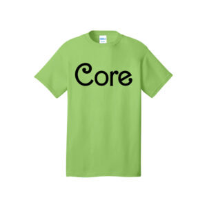 Core Beauty Unisex Cotton Short Sleeve Tee-Lime