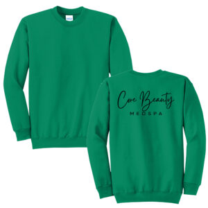 Core Beauty Unisex Fleece Crewneck Sweatshirt-Kelly