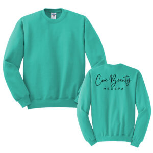 Core Beauty Unisex Nublend Jerzees Crewneck Sweatshirt-Cool Mint