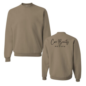 Core Beauty Unisex Nublend Jerzees Crewneck Sweatshirt-Khaki