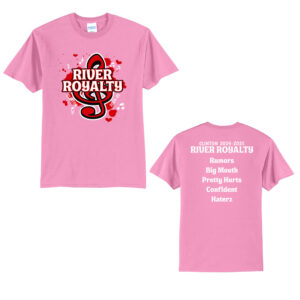 Clinton River Royalty Unisex Short Sleeve Tee-Candy Pink