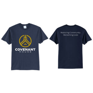 Covenant House Unisex Short Sleeve Tee-Navy