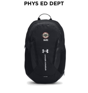 EA PE Health Drivers Ed Under Armour Hustle 6.0 Team Backpack – BLACK